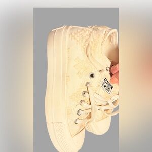 Converse Off-White Textured High-Tops